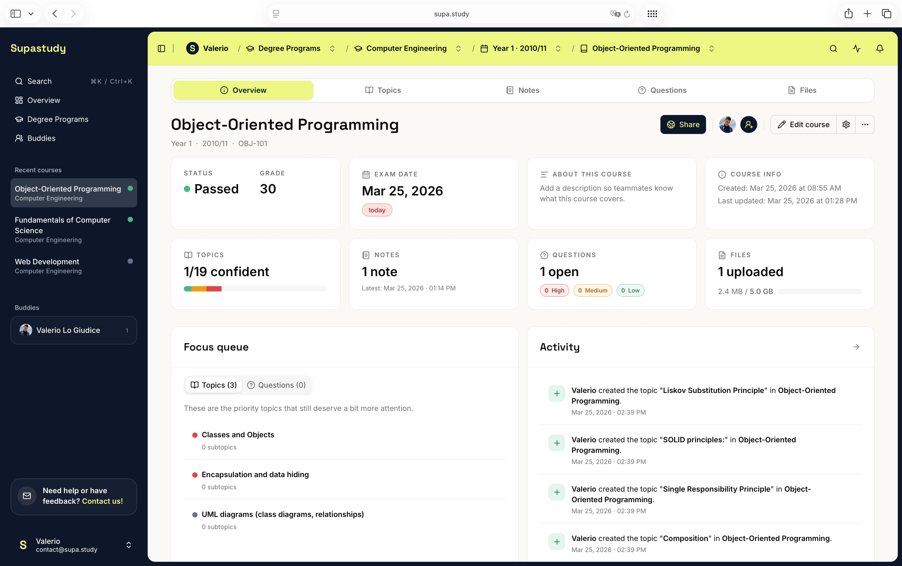 Supastudy — Overview